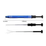 2pcs IC Chip Picker Electronic Component Parts Picker Capacitor IC Grabber Clips - Image 3