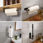 Stainless Steel Damping Effect Roll Paper Holder Paper Towel Bar - Image 6