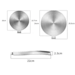 Stainless Steel Heats Conduction Plates Induction Cooker Diffuser Plate ,Spec: - Image 3