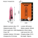 V1 Keychain Lantern Mini Light Flashlight Multifunctional Outdoor Home Flashlight - Image 6