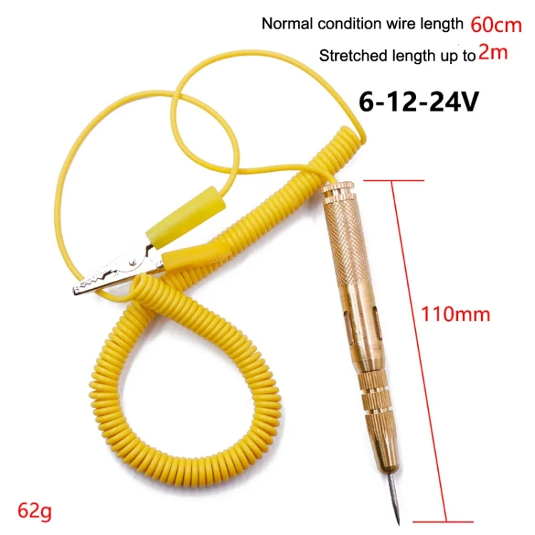 TBD0603244201_B2.webp 2pcs 6-24V Car Circuit Test Pen LED Multi Function Test Passing Test Light Test Light Test Pen - Image 3