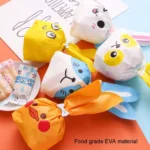 1bag Cartoon Rabbit Ears Gift Packaging Bags Candy Baking Snowflake Cookies Bags - Image 4
