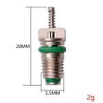 R134A Auto Air Conditioned Valve Core Mouth Fast Exhaust Valve - Image 2