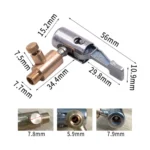 2pcs Vehicle Inflatable Pump Tube Joint Tire Mouth Gas Mouth Tube Fast Connector - Image 6