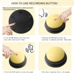 Pet Communication Button Dog Vocal Box Recording Vocalizer, Style: Recording Model - Image 7