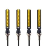 MK-229 4pcs Motorcycle 12LED Flowing Water Turning Light - Image 2