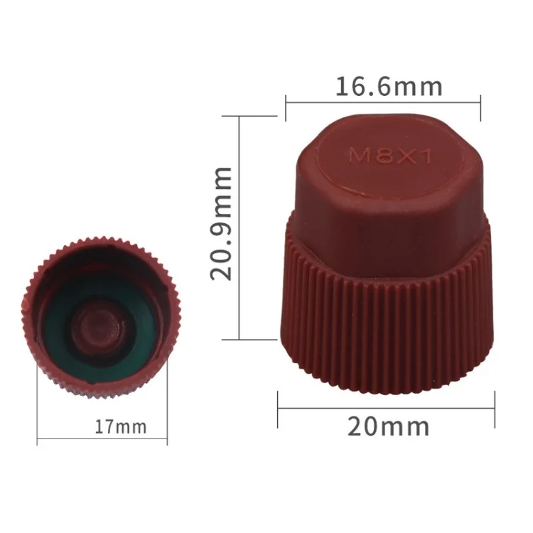 TBD0603252601A_2.webp 20pcs Automobile Air Conditioning Valve Plastic Dust Cap - Image 5