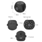 WiFi Intelligent Network Monitor HD Infrared Night Vision Camera - Image 3