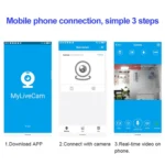 WiFi Intelligent Network Monitor HD Infrared Night Vision Camera - Image 9