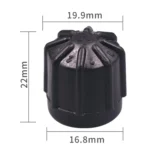 20pcs Car Air Conditioner Dustproof Plastic Valve Leakproof Cap - Image 5