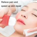2pcs L-03-01 Face Ice Apparatus Massage Ice Roller Beauty Makeup Silicone Face Ice Tray - Image 4