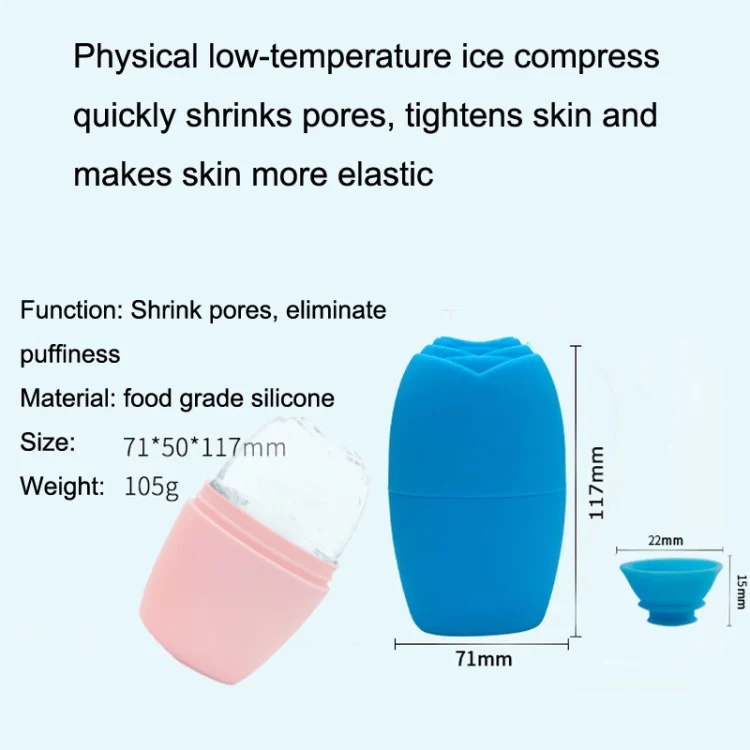 TBD0603254301_B5.webp 2pcs L-03-01 Face Ice Apparatus Massage Ice Roller Beauty Makeup Silicone Face Ice Tray - Image 6