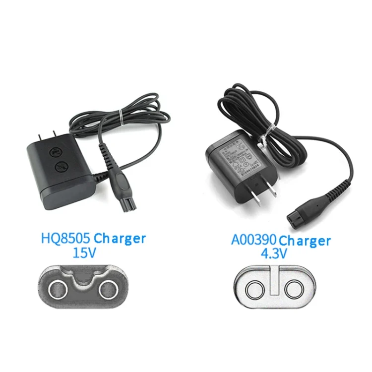 TBD06032554_4.webp 2pcs A00390 4.3V Shaver Adapter Charger for PHILIPS RQ310 RQ312 RQ311 RQ338 RQ331 S510 S511,US Plug - Image 5