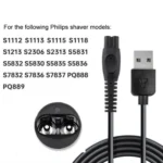 For Philips Electric Shaver PQ888 889 4pcs 5V USB Charging Cable - Image 5