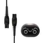 2pcs HQ850 8V Shaver Charger Adapter for PHILIPS HQ915 HQ916 HQ988 HQ909 S5077,US Plug - Image 2