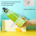 Bingo Mini Portable Juicer Home 6 Knife Head Charging Electric Juice Cup - Image 5