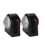 MK-249 10-30V 8LEDs Red And White Truck Round Side Light - Image 3