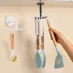 Multifunctional Rotating 7 Claws Hook Kitchen Storage 360 Degrees Without Trace Hooks - Image 5