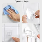 Multifunctional Rotating 7 Claws Hook Kitchen Storage 360 Degrees Without Trace Hooks - Image 6