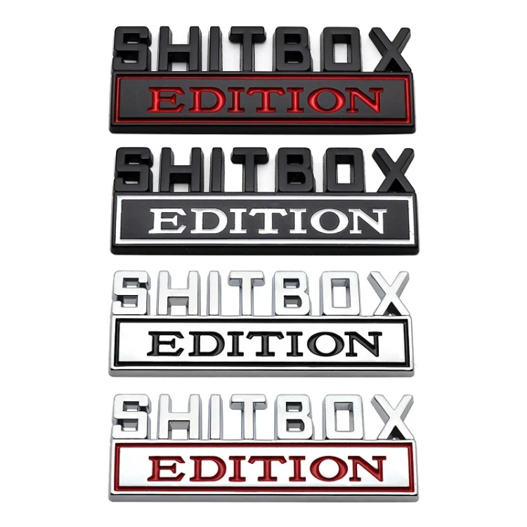 TBD0603266601_B1.webp 5pcs Car Body Rear Modification Badge Plate Label - Image 2
