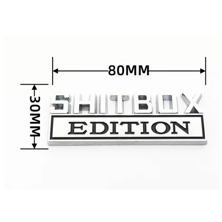 TBD0603266601_B2.webp 5pcs Car Body Rear Modification Badge Plate Label - Image 3