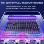 Indoor Outdoor Electric Mosquito Killer Light 2 In 1 Inhalation Mosquito Trap - Image 3