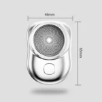 Electric Mini Shaver USB Rechargeable Waterproof Portable Razor - Image 3