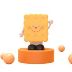 Biscuit Night Light USB Ornament Bedroom Bedside With Sleeping Night Light - Image 2