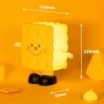 Biscuit Night Light USB Ornament Bedroom Bedside With Sleeping Night Light - Image 3