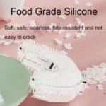 S8 2pcs Children Cartoon Animal Manual U-shaped Silicone Toothbrush for 2-12 Years Old - Image 4