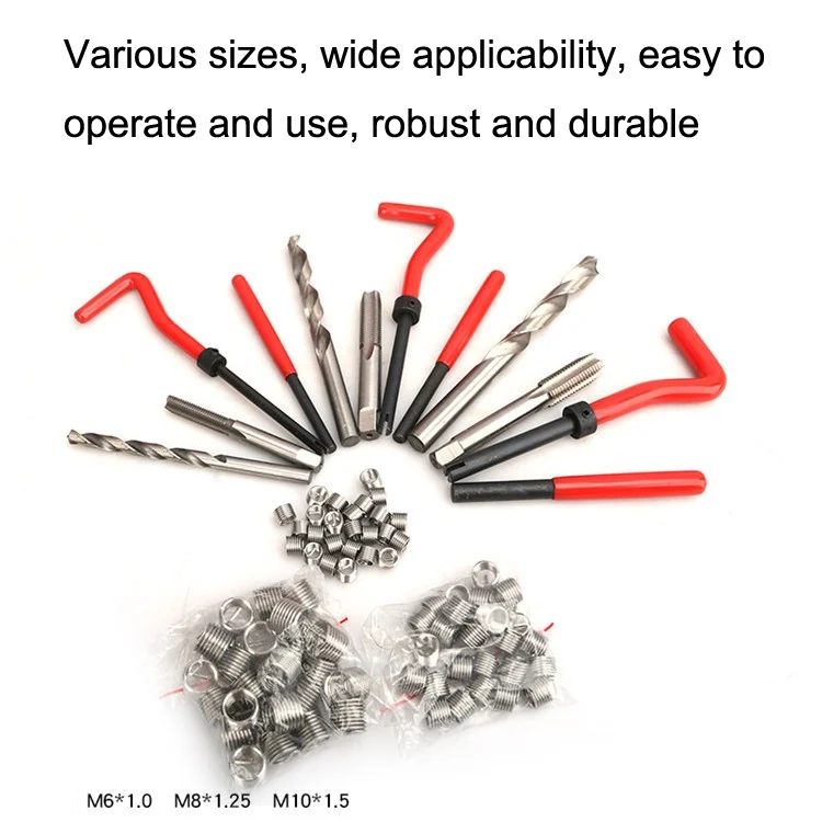 TBD06032813_3.webp 88 in 1 Car Screw Thread Repair Spark Plug Tapping Tool Tapper Tap Gripper Kit - Image 4
