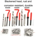 88 in 1 Car Screw Thread Repair Spark Plug Tapping Tool Tapper Tap Gripper Kit - Image 5