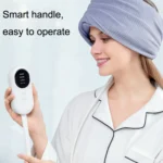 K2009 Air Wave Head Massage Device Heating Compress Airbag Home Sleep Massage Instrument - Image 5