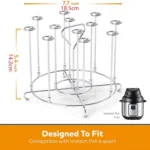 Skewer Stand Grill Dehydrator Rack Air Fryer Accessories - Image 6