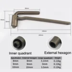 Valve Gongs / Valve Screw Spanner / Motorbike Valve Screw Adjustment Tool - Image 5