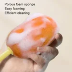 Long Handle Household Multifunctional Cup Washing Brush Carrot Shape 3 In 1 Cleaning Brush - Image 4