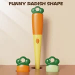 Long Handle Household Multifunctional Cup Washing Brush Carrot Shape 3 In 1 Cleaning Brush - Image 5