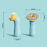 Handheld Pet Bath Massage Brush Pet Cleaning and Grooming Tools - Image 3