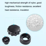 M6 Copper Nut Ant-theft Knob Motorcycle Mobile Phone Navigation Bracket Ant-theft Accessories - Image 4