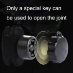 M6 Copper Nut Ant-theft Knob Motorcycle Mobile Phone Navigation Bracket Ant-theft Accessories - Image 6