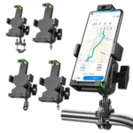 A04 Metal Motorcycle Mobile Phone Navigation Bracket Bicycle Frame Multifunctional Car Fixed Clamp - Image 2