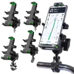 A02 Motorcycle Mobile Phone Navigation Bracket Car Riding Anti-shock Aluminum Alloy Rack - Image 2