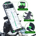 A02 Motorcycle Mobile Phone Navigation Bracket Car Riding Anti-shock Aluminum Alloy Rack - Image 4