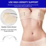XD00001 Molding Silicone Nipple Sticker Adjustable Anti-sag Push-up Bra Kit - Image 4