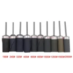 10pcs 3mm Handle Mirror Polishing Paper Stick, Mesh: - Image 3