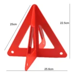 Car Breakdown Parking Triangle Reflective Warning Sign - Image 3