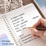 4books /Set  W752B Oil Painting Landscape A5 Coil Book Thickened Horizontal Line Notebook - Image 6