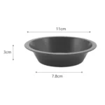 BM1046 4.3 inch Hamburger Bread Pan Kitchen Small Round Cake Mold - Image 3