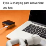 TS201 Square Muscle Relaxation Wireless Fascia Gun Mini Adjustable Portable Massager - Image 4