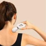 TS201 Square Muscle Relaxation Wireless Fascia Gun Mini Adjustable Portable Massager - Image 6